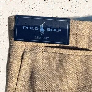 Polo Golf Links Fit Linen Golf Slacks